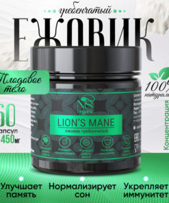 Lion's Mane Mushroom Capsules - 60 Count
