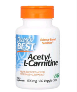 Doctors Best Acetyl-L-Carnitine 1000mg - 60 Veggie Caps