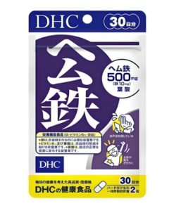 DHC Ferrous Glycinate & B Vitamins: 60 Capsules, 30-Day Supply