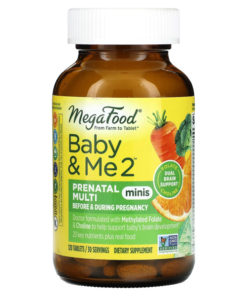 MegaFood Baby & Me 2 Prenatal Multivitamin (120 Tablets)