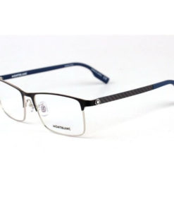 Montblanc MB0187O Carbon Fiber Half-Rim Reading Glasses
