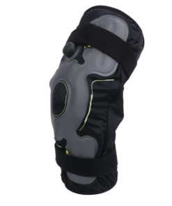 Knee Support with Inflatable Compression Strap: Soft Polyester, for Sports Injuries