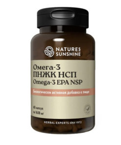Omega-3 EPA (1638mg) NSP: Powerful Omega-3 Fish Oil Supplement