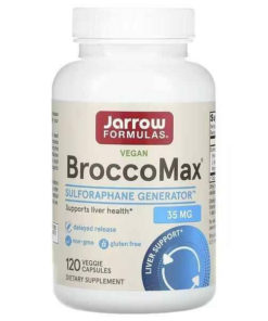 BroccoMax Liver Support Supplement - 120 Veggie Capsules