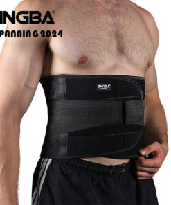 Lumbar Support Belt with 3-Level Adjustable Compression (26"-28" Waist)