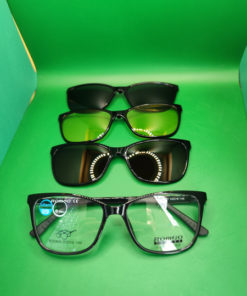 Women's Sunglasses with 3 Interchangeable Lenses | Romeo Polarized Clip-On Sunglasses 25489c1