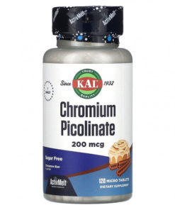Cinnamon Roll Flavor Chromium Picolinate 200mcg (120 Tablets) - Appetite & Sugar Craving Suppressant