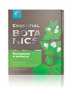 Valerian & Melissa Relaxing Capsules - Essential Botanics (30 Count)