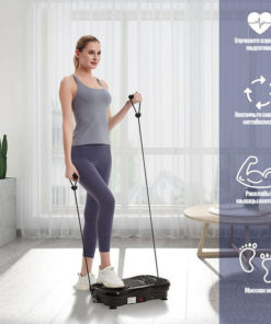 Smart Body Sculpting Platform: High-Frequency Vibration, Magnetic Massage, Bluetooth Music, Wireless Remote