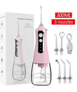 Portable Electric Dental Irrigator & Teeth Whitening Device