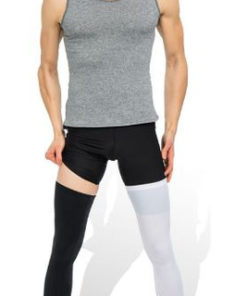 RichFly Black Compression Stockings - Class 1 Compression