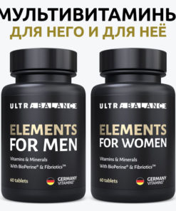 UltraBalance Vitamins: Men's & Women's Multivitamin Supplement