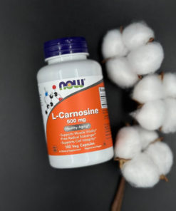 Now Foods L-Carnosine 500mg (100 Vegetarian Capsules)