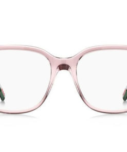 Hugo HG 1266 47E Pink Square Acetate Women's Eyeglass Frames