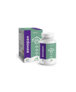 Venoran Varicose Veins Supplement with Chaga Mushroom - 180 Capsules