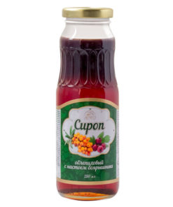 Sea Buckthorn & Hawthorn Syrup, 250ml (3-Pack)