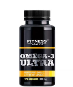 Omega-3 Ultra Strength: 120 x 860mg Capsules - Fitness Fuel
