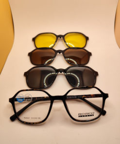 Unisex Hexagonal Romeo Rimless Glasses