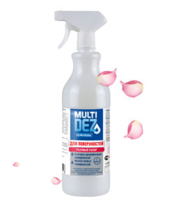 Multidez Teflex Disinfectant & Surface Cleaner, Pink Sugar Scent (1L)