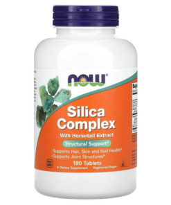 NOW Foods Silica Complex Supplement: 180 Tablets