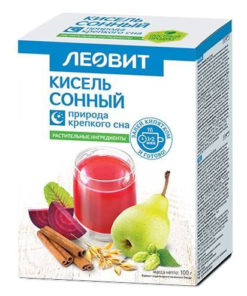 Leovit Sleepy Berry Kissel (20g Sachets x 5)