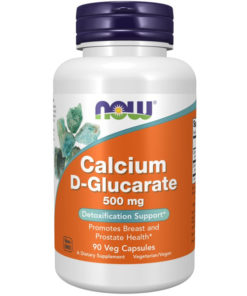 Calcium D-Glucarate 500mg (90 Capsules): Lower Cholesterol & Boost Antioxidant Defense