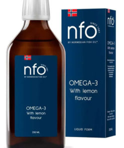 Lemon-Flavored Norwegian Omega-3 Fish Oil (250ml)