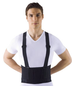 Reinforced Corset Waist Cincher - 25cm, Black