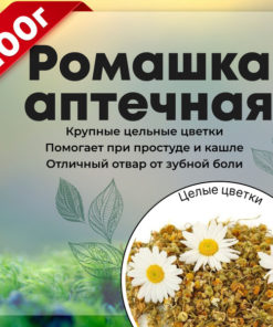 Chamomile Herb for Lungs, Bronchitis, Gastritis, Pain & Insomnia (100g)