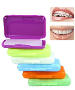 100-Pack Orthodontic Wax Assorted Colors