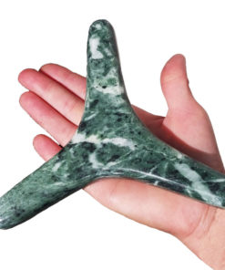 Serpentine Massage Stones: Polished for Point & Stone Therapy