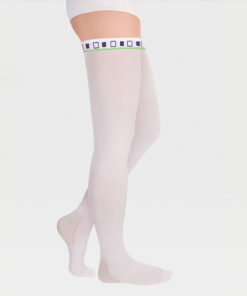 White Compression Stockings, Class 2 - Ecoten Brand