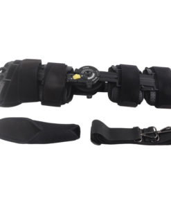 Adjustable Knee Brace with Straps: Post-Surgery Support & Stabilization