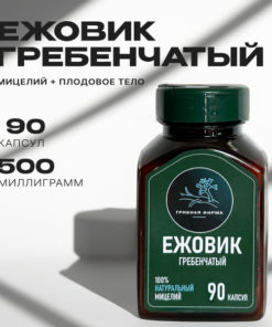 Lion's Mane Mushroom 90 Capsules (500mg): Boost Focus & Immunity