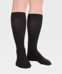 Black Compression Socks - 20-30 mmHg, 1 Pair