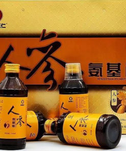 Ginseng & Amino Acids: 4 x 250ml Bottles - Boost Immunity & Energy