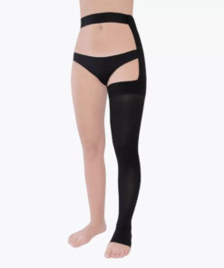 Black Compression Stockings, Class 1 Compression - Ecoten