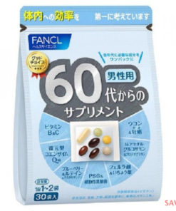 FANCL Men's Vitamins 60+: 30-Day Supply