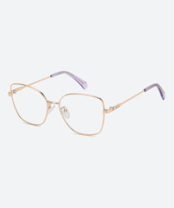 Women's Polaroid Eyeglass Frames - Gold (108137DDB5516)