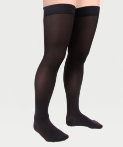 Black Compression Stockings, Class 2 Compression - Ecoten