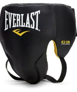 Everlast Pro Competition Groin, Hip & Kidney Support (Small, Black, Leather)