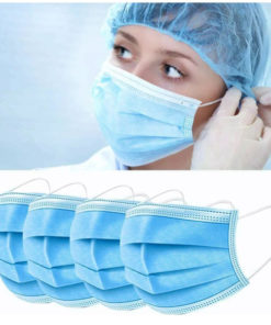 3-Ply Disposable Face Masks (100 Pack)
