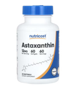 Nutricost Astaxanthin 12mg: Powerful Antioxidant Supplement