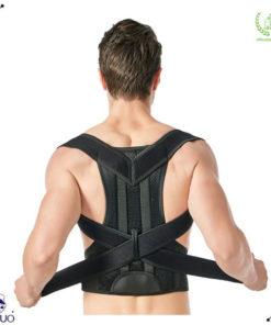 Back Posture Corrector with Rigid Supports: Orthotic Spinal Brace
