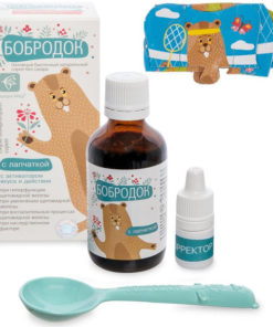 Bobrodok Thyroid Support Syrup: Lapchatka Extract, 50ml