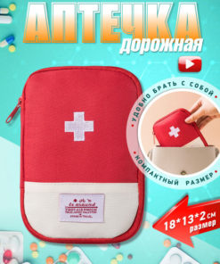 NELLI First Aid Kit: Portable Travel Medical Kit