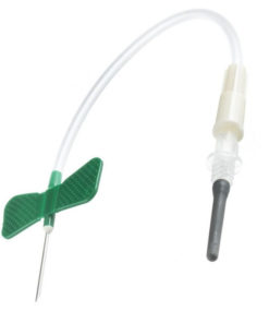 Improvacuter 21G x 3/4" Butterfly Needles (Green, 100 Pack)