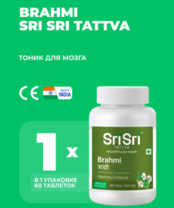 Brahmi 60 Tablets: Ayurvedic Brain & Memory Support