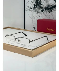 Titanium Half-Rim Glasses Frames for Myopia