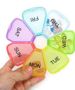 Weekly Pill Organizer: 7-Day Medication Dispenser